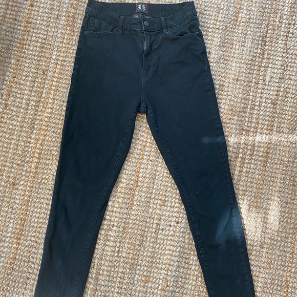 BDG TWIG HIGH WAISTED BLACK JEANS - Picture 3 of 5